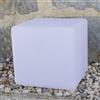 LightED Cubo LED 16 colori 2 W Dimensioni 200 x 200 x 200 mm 50 lumen Durata della batteria 8-12 ore con batteria, caricatore USB e pulsante di accensione e spegnimento