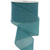 GreatRise 4 cm x 5 m, nastro di iuta vintage, nastro di lino, nastro decorativo in tessuto per Natale, matrimonio, compleanni, regali per casa, feste, colore verde blu