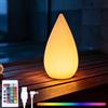 Infreecs Lampada da sauna senza fili, con batteria, 16 colori RGB, 4 | Lampada da tavolo a LED dimmerabile con telecomando, luce d'atmosfera ricaricabile per sauna, camera da letto, bar