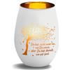 CREATCABIN Lanterna Vetro Scritta Lanterna Vetro per Donne Luci Lutto Trauer Incisione Portacandele tè Portacandele per Tombe Commemorative Regali Funebri 8.6x11.6cm