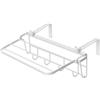 CWOQOCW Stendibiancheria da Radiatore Pieghevole 45cm No-Foro(Black, 35CM) | Design pieghevole, per montaggio fori, per ideale per termosifoni, 45cm lunghezza, risparmio spazio