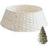 Lpitoy Gonna di Alberi di Natale in Vimini 60 Cm Copertina Festiva di Natale Festiva Decorazione Tradizionale Cesto Rattan Copertina Arredamento Ordinato Perfetto per Uso Interno