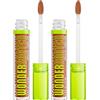 NYX Professional Makeup Wonder Snatch Concealer Correttore Waterproof 22 Cafe Definisce Scolpisce Corregge a Lunga Tenuta 24H Formula Vegana con Estratto di Guaranà e Peptidi - 2 Flaconi da 3ml