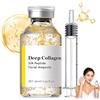 SERQIA Siero Coreano Lifting, Korean Blossom Siero Antirughe con Collagene, Siero Viso Idratante per Pelle Compatta, 1 Flacone