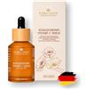 JUNIKA NATUR ENERGIE DER NATUR FÜR SIE Siero Viso Vitamina C 60 ml, Antimacchia Illuminante Uomo e Donna | con niacinamide, aloe vera e acido ialuronico, texture leggera, senza alcool ne profumo, vegano, per pelle spenta e opaca