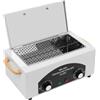 Estabeter Sterilizzatore ad aria calda da 300 W, 200 ℃, armadietto disinfettante per chiodo ad alta temperatura, temperatura a LED, timer da 1 a 60 minuti per cosmetici per la cura dei piedi