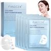 Sikeydels Maschera Viso al Collagene,Maschera in Idrogel Collagene Viso,Blu | Maschera Viso Rassodante per Rughe e Linee Sottili, Pelle Morbida e Luminosa,per Routine Notte e Giorno