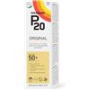 P20 | Spray originale SPF 50+ | 10 ore di protezione e alta resistenza all'acqua | Spray leggero e trasparente, facile da applicare, si asciuga rapidamente e resistente al sudore | 85 ml
