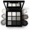 Beauty Searcher Palette di ombretti Smokey Eyes, 9 colori, argento, grigio e nero, con finitura opaca e scintillante, trucco occhi a lunga durata, altamente pigmentato, per uso quotidiano e Halloween