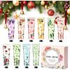 Lutateo Crema Mani Natale, Crema Mani, 10 Pezzi Crema Mani Regalo Natale Set, Daily Crema Mani Per Donna E Uomo, Assorbimento Rapido, Idratazione Immediata, Texture Leggera, Non Unge