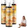 VKaoess Spray alla curcuma e allo zenzero per il benessere delle ossa, delle articolazioni e della schiena - Spray per il benessere delle articolazioni con curcuma, zenzero e acido ialuronico (3 bottiglie)