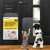 Protecto 2-Pack Proteggi Porta Graffi Cane Gatto 45 x 30 cm - Protezione Antigraffio Gatto Cane Resistente - Installazione Facile - Protezione Muro Trasparente Antigraffio - Mobili, Porte, Finestre