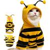 Générique Felpe con Cappuccio per Cani e , Felpe con Cappuccio per Costumi | Costume | Costume Di Gatto Ape | Per Animali Domestici Piccoli E Medi, Coniglio, Cane, Festa Di Natale, Tem