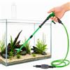 Slymwick Sifone per Acquario 3 in 1 Kit, Detergente per Ghiaia con Pompa Manuale e Tubo Prolunga, Aspiratore Acquario per Cambio Acqua, Pulizia Sabbia e Fondo, Acquari Piccoli e Medi