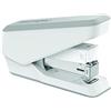 Fellowes Cucitrice LX840 a metà striscia con Tecnologia Easy-Press e Rivestimento in Microban, Capacità 25 Fogli, Punti da 24/6mm e 26/6mm, Colore Bianco