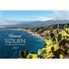Edition Seidel Premium calendario Destinazione Sicilia 2027 Formato DIN A5. Calendario da parete tedesco Italia Mediterraneo isola Palermo Favignana Scala dei Turchi Isola Bella Peter Schickert
