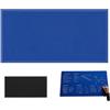 Generic Blueprint - Tappetino da scrivania cancellabile a secco, scrivibile | La superficie di scrittura su entrambi i lati protegge la scrivania e si adatta a tastiera e mouse per ingegneri, designer