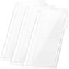 DILVREWA Confezione da 3 copertine trasparenti per agenda Hobonichi Weeks 2026 | 20,3 x 19,6 cm, copertina in plastica per libro settimanale, maniche protettive compatibili con April Start e Mega Planner