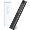 Coogamefly Presentation Pointer, 2 in 1 USB e ricevitore di tipo C PowerPoint telecomando con volume Aumento riduzione e collegamento ipertestuale, puntatore wireless 2.4 GHz per presentazioni per Windows/PPT