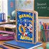 D&Vlab Agenda Diario Quaderno A5 Blocco Note Appunti personalizzato con Nome SONICO per bimba Bambina Scuola elementare media infanzia primaria Secondaria