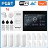 ANTIFURTO ALLARME TOUCH CASA KIT 4G Sim WIRELESS +SIRENA ALEXA VARI ACCESSORI