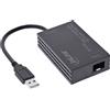 InLine Adattatore di Rete Gigabit in Fibra USB-A a SFP 10/100/1000 Mb/s