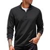 COOFANDY Felpa Uomo Senza Cappuccio Sweatshirt Mezza Zip Collo Semi Alto Classico Sportivo Pullover Casual Regular Fit