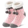 EconioSocken Calzini da donna morbidi, antiscivolo, caldi, invernali