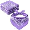 Keystone Peak KP Bandana - 100% Cotone & Fibre Naturali - Foulard Senza Poliestere - Alta Qualità, Morbida, Resistente & Lavabile - Bandana Uomo e Donna - Unisex & Bambini - 5 Pack