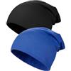 Kiiwah 2 Pezzi Berretto Bambino Invernale, Cappello Cotone Bambino e Bambina, Cappelli Bambino Caldi in Doppio Strato, Berretto Cotone Bambino per Primavera, Autunno, Inverno