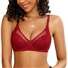 Avidlove Reggiseno Push-up Classico da Donna in Pizzo Trasparente