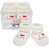 LEON D'ORO Calze Neonato Calzino Regalo Scarpine Babbucce bambini Primi Mesi Taglia Unica Made in Italy