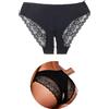 ohyeahlady Perizoma Donna Sexy Hot Aperto Taglie Forti | Tanga Con Buco Curvy,Mutandine Senza Cuciture Brasiliana,Intimo Seducente Hot,Slip Brasiliana Pizzo,Underwear,Alta Elasticità