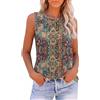 ZEAGOO Canotta da Donna Magliette Estive Canottiere Girocollo Tinta Unita Senza Maniche Tank Top