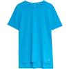 Marks & Spencer Donna Retro in Rete Scollo a U T-Shirt - vestibilità Regolare - Traspirante