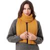 DonDon sciarpa Donna invernale sciarpa di lana Sciarpa lavorata a maglia