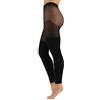 CALZITALY LEGGINGS EXTRA LARGE IN MICROFIBRA 3D | PANTACOLLANT SEXY CURVY | TAGLIA FORTI | NERO | 100 DEN | TAGLIA L, XL, XXL | (L)