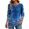 Zeagoo Maglietta da donna a maniche lunghe, girocollo, casual, casual, per l'autunno, con maniche a sbuffo