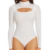 Joyshaper Body Donna Bodysuits Sexy Manica Lunga Aderente Body Suit Elegante Bluse Camicie Maglietta Intima Jumpsuits