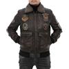Borghese - Pelletteria Artigianale Pelletterie Borghese | Giubbotto Aviatore Pelle Uomo | Vintage | Giubbotto Pelle | Bomber Aviatore Pelle | Giacca Pelle | Vera Pelle | Made in Italy | AVIATORE