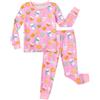Arshiner Pigiama Bambina Pigiama Maniche Lunghe Pigiami Due Pezzi Ragazze | Completo due Pezzi Composto da Maglietta e Pantaloni Autunno Inverno Pigiama Lungo Sirena Carina Unicorno Ciambella