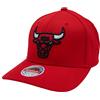 Mitchell & Ness NBA/HWC Team Ground 2.0 Classic Red Curved Snapback