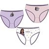 Disney Wish - Confezione 3 Slip per Bambina, in Cotone (IT, età, 6 Anni, 8 Anni, Regular, Multicolor)