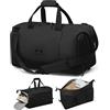 Johnny Urban Borsa da Viaggio Uomo Donna - Milan | Borsa Palestra per Sport, Piscina, Padel, Calcio, Duffel Bag per Scarpe da Viaggio, 35L, Tracolla Regolabile, Idrorepellente