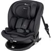Bebeconfort RevolveFix 360 i-Size Girevole 360, Seggiolino Auto 0-36 Kg, 0-12 anni, ISOFIX con Top Tether, Seggiolino Reclinabile 6 Posizioni, 12 Posizioni Poggiatesta, Tessuti Traspiranti, Full Black