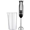 Ufesa BP3442 Classic Advanced Black - Frullatore ad immersione Minipimer, Potenza 600 W, Piedino separabile, Funzione Turbo, Bicchiere graduato incluso. Senza BPA