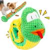 Cozary Gioco Interattivo per Cani Giocattoli per Cane Che Scricchiolano Giocattolo di Peluche per Cane da Masticare Cano Giocattoli Resistenti, Addestramento all'istinto di ricerca del cibo