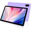 Veidoo Tablet Android, tablet da 10,1 pollici con 3 GB di RAM + 32 GB di ROM, processore Octa-Core, WiFi, BT 4.0, touchscreen HD IPS, doppia fotocamera, lunga durata della batteria (viola viola)