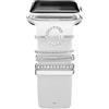 Wowstrap 5 PZ Charms per Cinturino Apple Watch 40mm 44 mm 41 mm 45mm 38mm 42 mm Uomo/Donna, Ciondoli Anello Decorativo Gioielleria per iWatch serie 3 4 5 6 7 8 se Cinturini Sport Silicone smartwatch Accessori