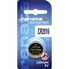 Renata CR2016, 2016 Batteria Bottone Litio 3V (3 x Set da 4) - 12 Pile
